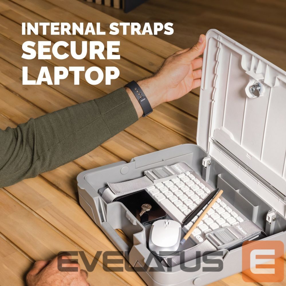 Kõrvaklapid mikrofoniga Fellowes Laptop Carry Case Breyta, white