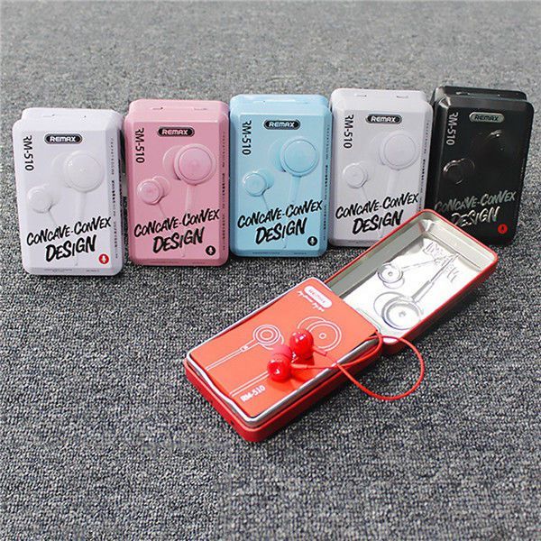 Vadu austiņas Remax Universal Earphone RM-510 Universal 3,5mm White