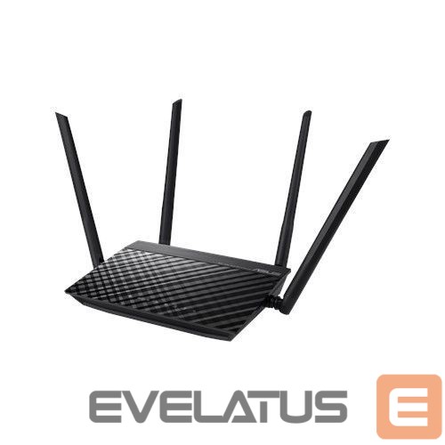 Ruuterid Asus RT-AC1200 v.2 Router 802.11ac, 300+867 Mbit/s, 10/100 Mbit/s, Ethernet LAN (RJ-45) ports 4, Antenna type 4xExternal