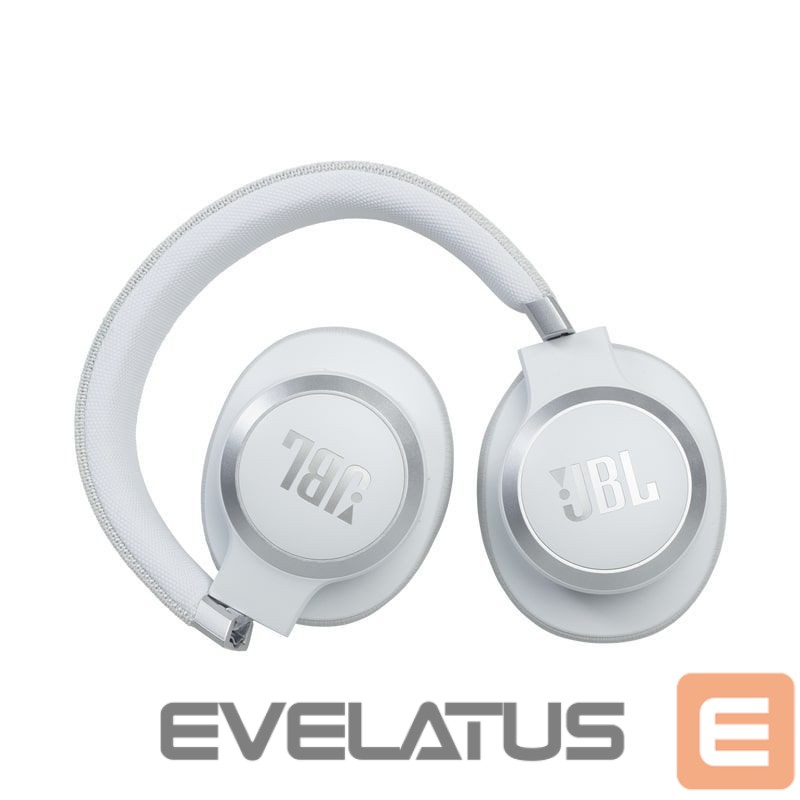 Juhtmevabad kõrvaklapid JBL Live 660NC White