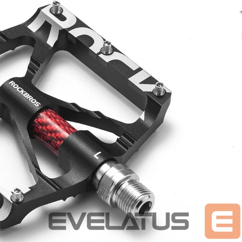 Jalgratta tarvik Rockbros Rockbros 37213071001 Aluminum Alloy Bicycle Pedal Set - Black