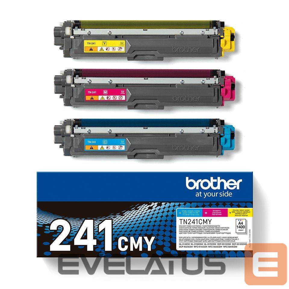 Printer accessories Brother TN241CMY | Toner Multipack | Cyan, Magenta, Yellow