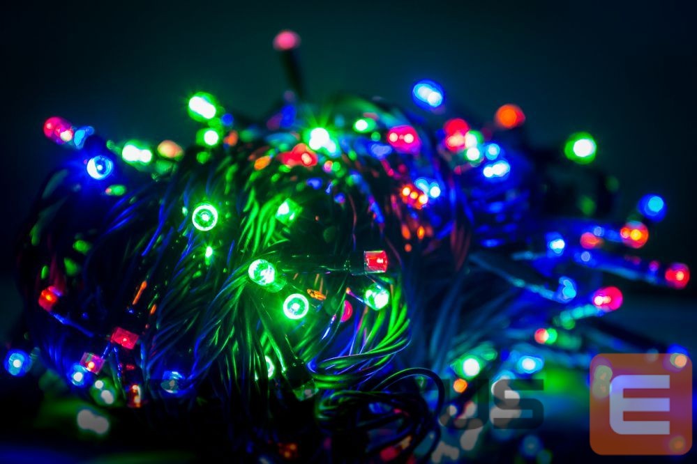 Sisevalgustid N/A Ziemassvētku lampiņu virtene 300LED RS-113 20m. Multi Color