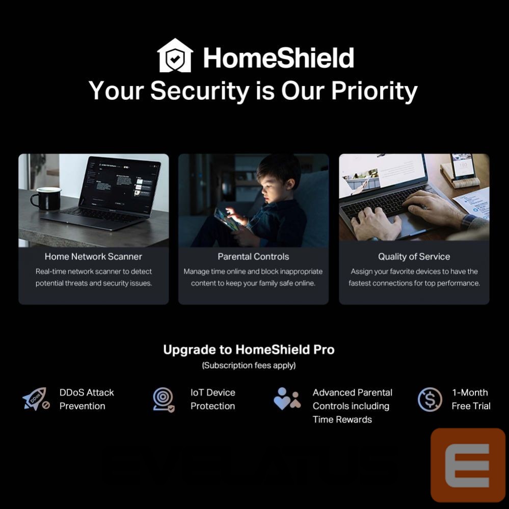 Ruuterid TP-Link WRL ROUTER 9300MBPS WI-FI 7/TRI-BAND ARCHER BE550