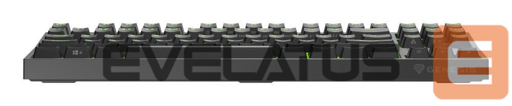 Computer keyboard Genesis Mechanical Gaming Keyboard THOR 404 TKL RGB Mechanical Gaming Keyboard Wired US Kailh Box Brown V2 USB Type-A 1005 g