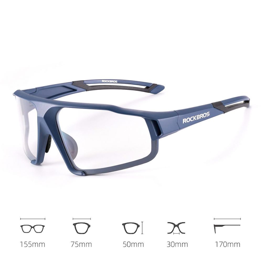 Teine toode Rockbros Rockbros SP216BL photochromic UV400 cycling glasses - blue