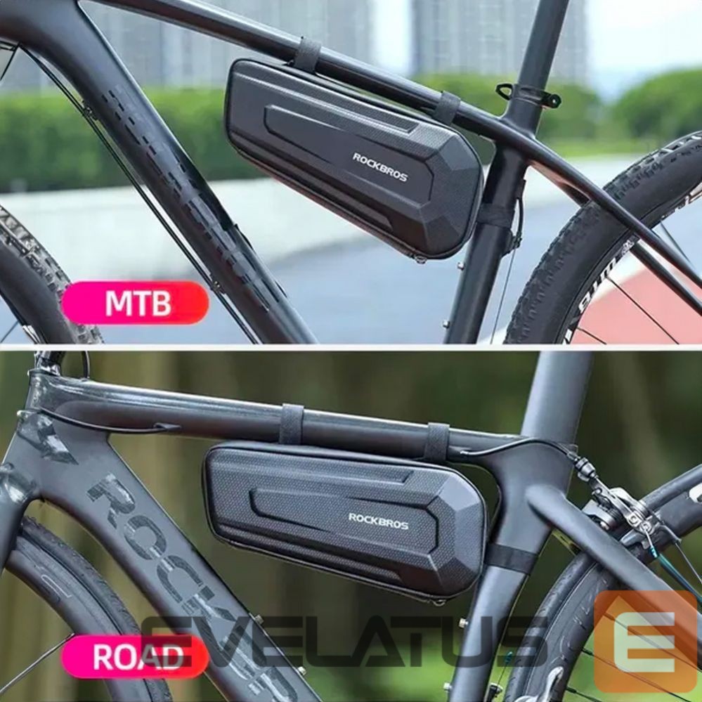 Bicycle accessory Rockbros Rockbros B67 waterproof frame bike bag - black