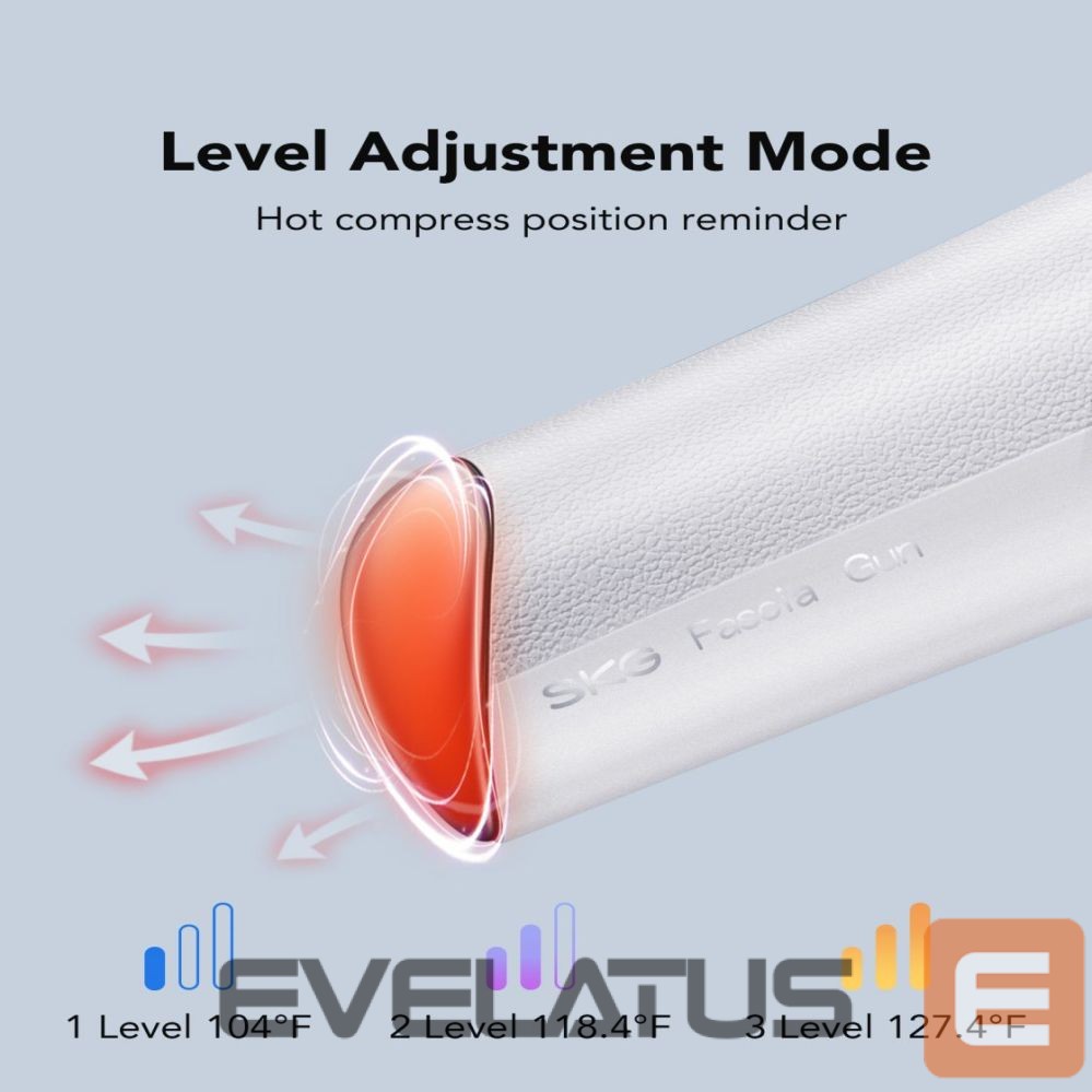 Masāžas ierīces SKG SKG F5-EN massage gun for the whole body - white