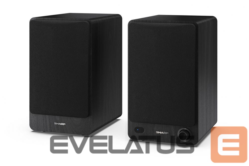 Arvutikõlarid Sharp CP-SS30 Bookshelf Speakers, Black
