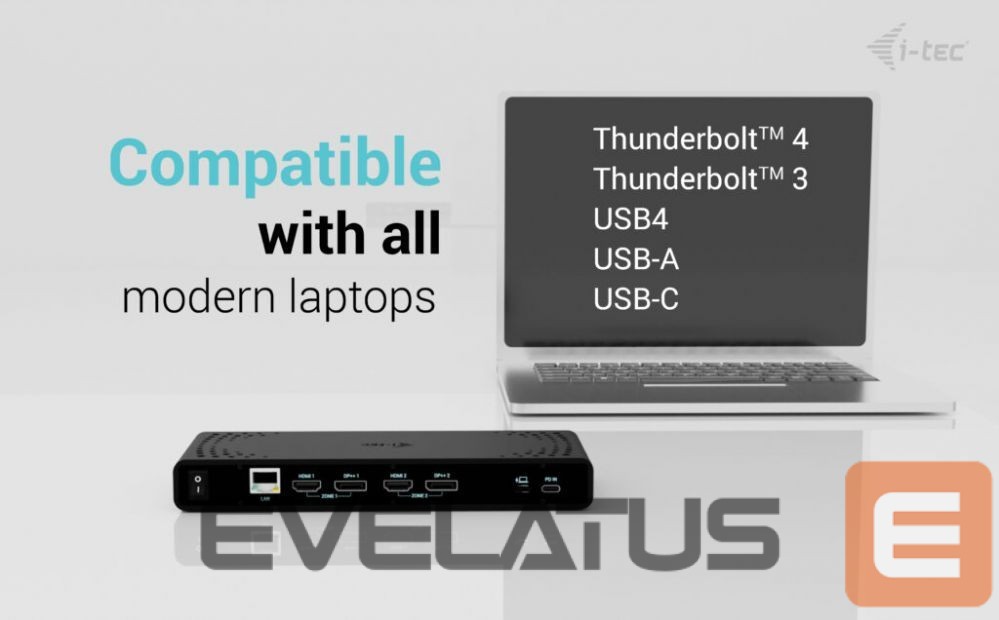 Computer accessories I-TEC I-TEC Uni Dual 4K Disp Docking Station