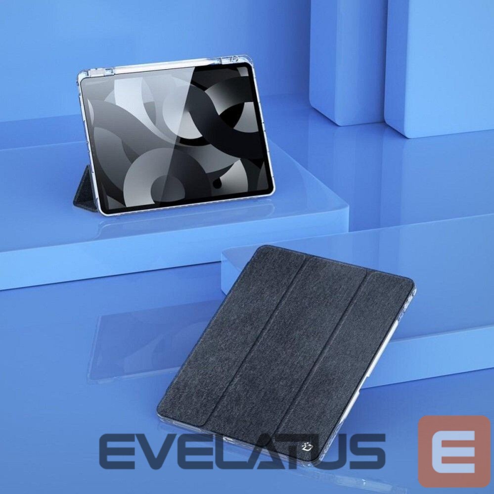 Kaaned Dux Ducis DUX DUCIS case UNID foldable with pencil storage for iPad Air 13 (2024) / Pad Pro 12.9 (2018/2020/2021/2022) black