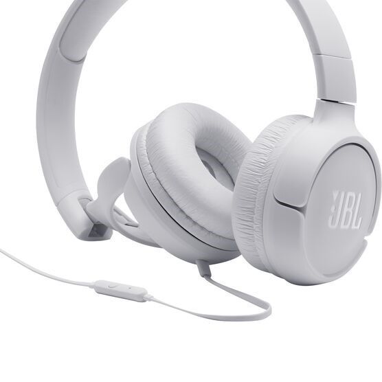 Wired headphones JBL T500 White
