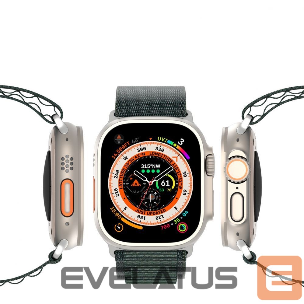 Strap Dux Ducis Sport strap with buckle for Apple Watch 9 / 8 / 7 / 6 / SE / 5 / 4 / 3 / 2 / 1 (41, 40, 38 mm) Dux Ducis Strap GS Version - green Green