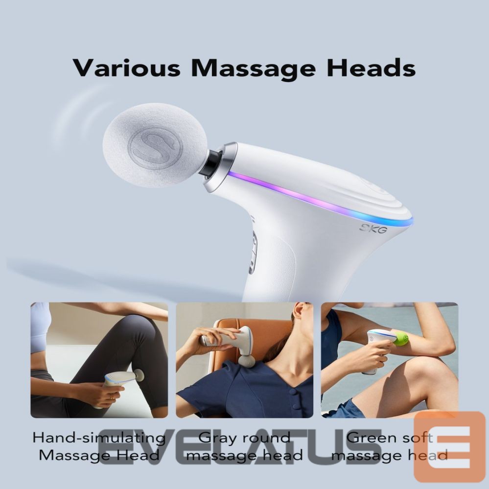 Masāžas ierīces SKG SKG F5-EN massage gun for the whole body - white