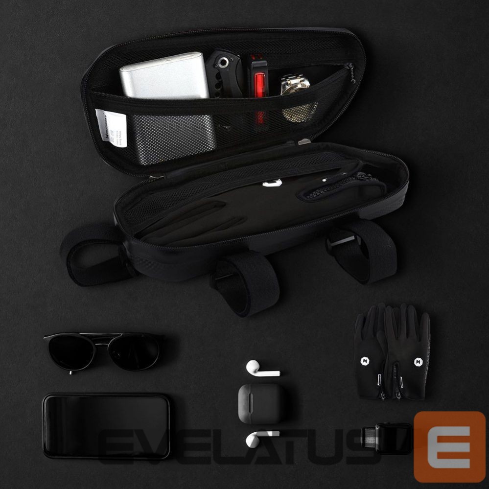 Jalgratta tarvik Wozinsky Wozinsky bike frame bag 1.5l black (WBB10BK)