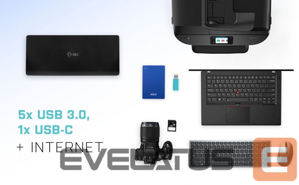 Computer accessories I-TEC I-TEC USB-C Quattro Docking Station 85W