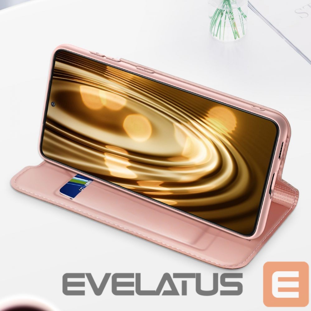 Aizmugurējais vāciņš Dux Ducis Dux Ducis Skin Pro Holster Cover Flip Cover for Samsung Galaxy S22 + (S22 Plus) gold