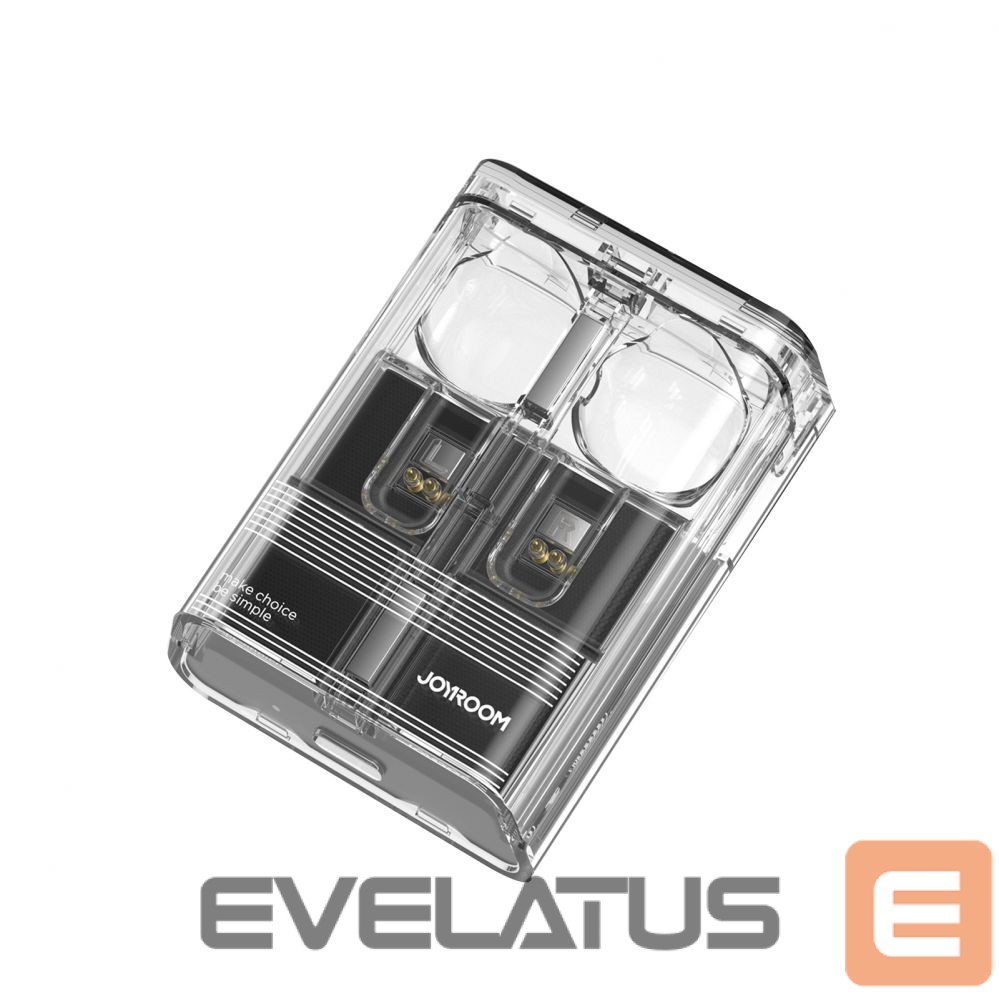 Kõrvaklapid Joyroom TWS Joyroom JR-TC1 IceLens Series wireless headphones with LED lights - black