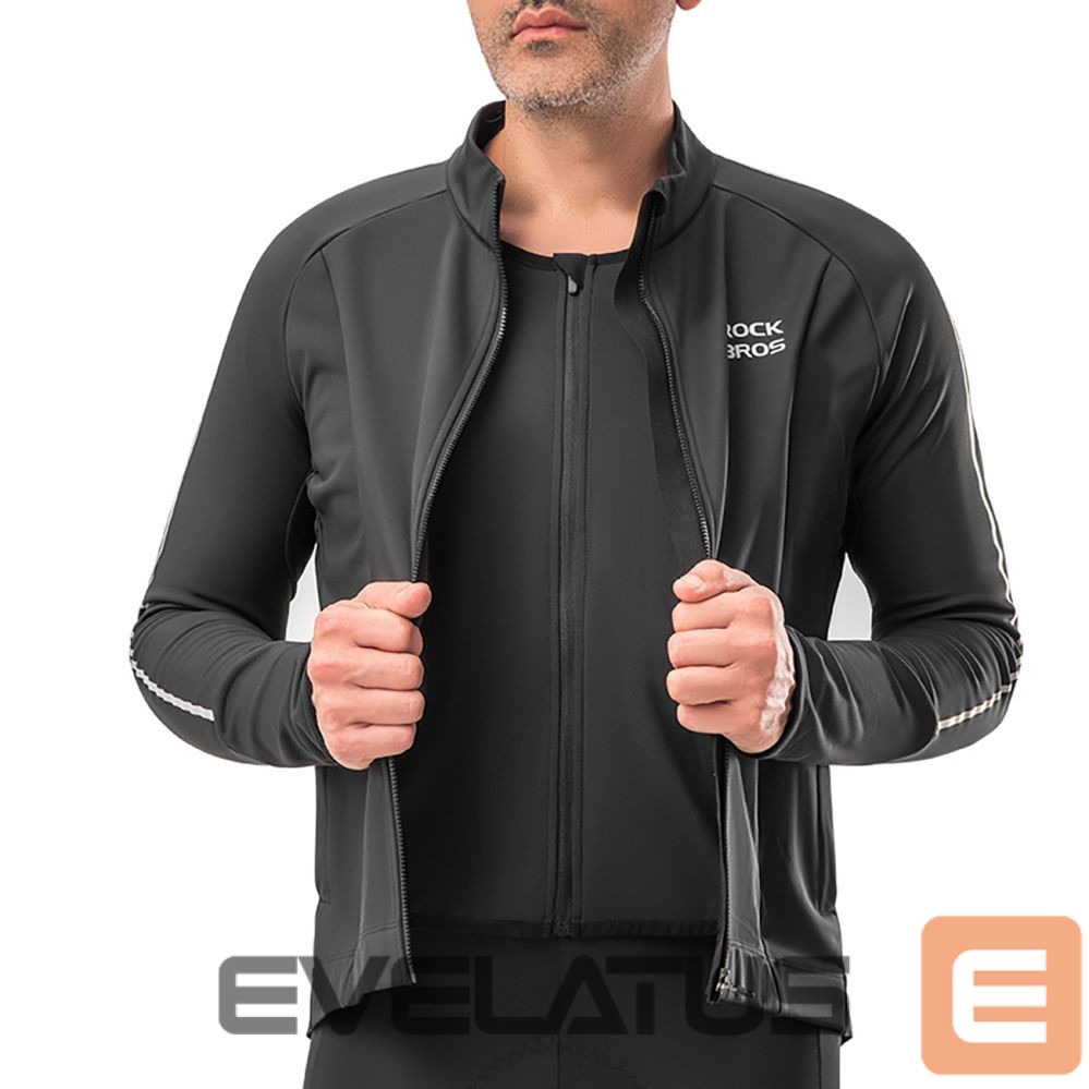 Teine toode Rockbros Rockbros 15400002005 long sleeve cycling jersey autumn/winter XXL - black