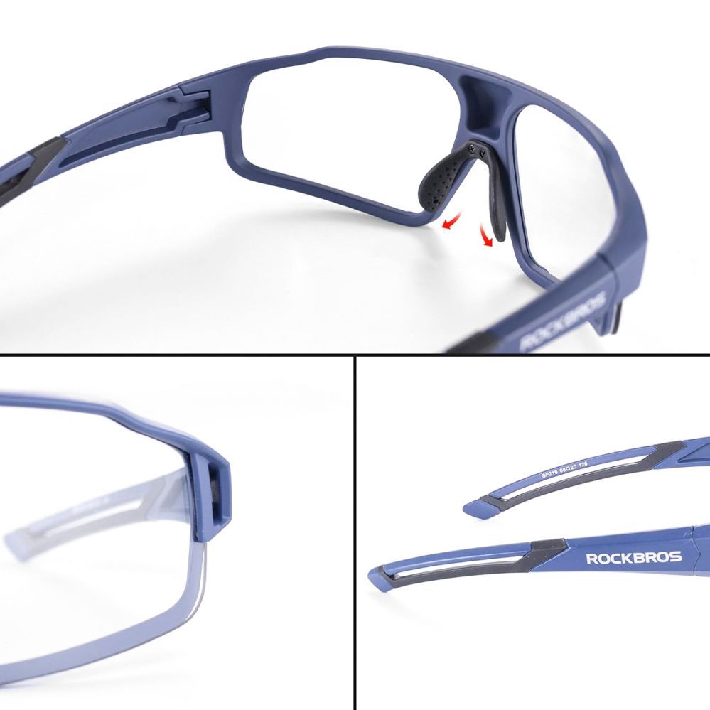 Teine toode Rockbros Rockbros SP216BL photochromic UV400 cycling glasses - blue
