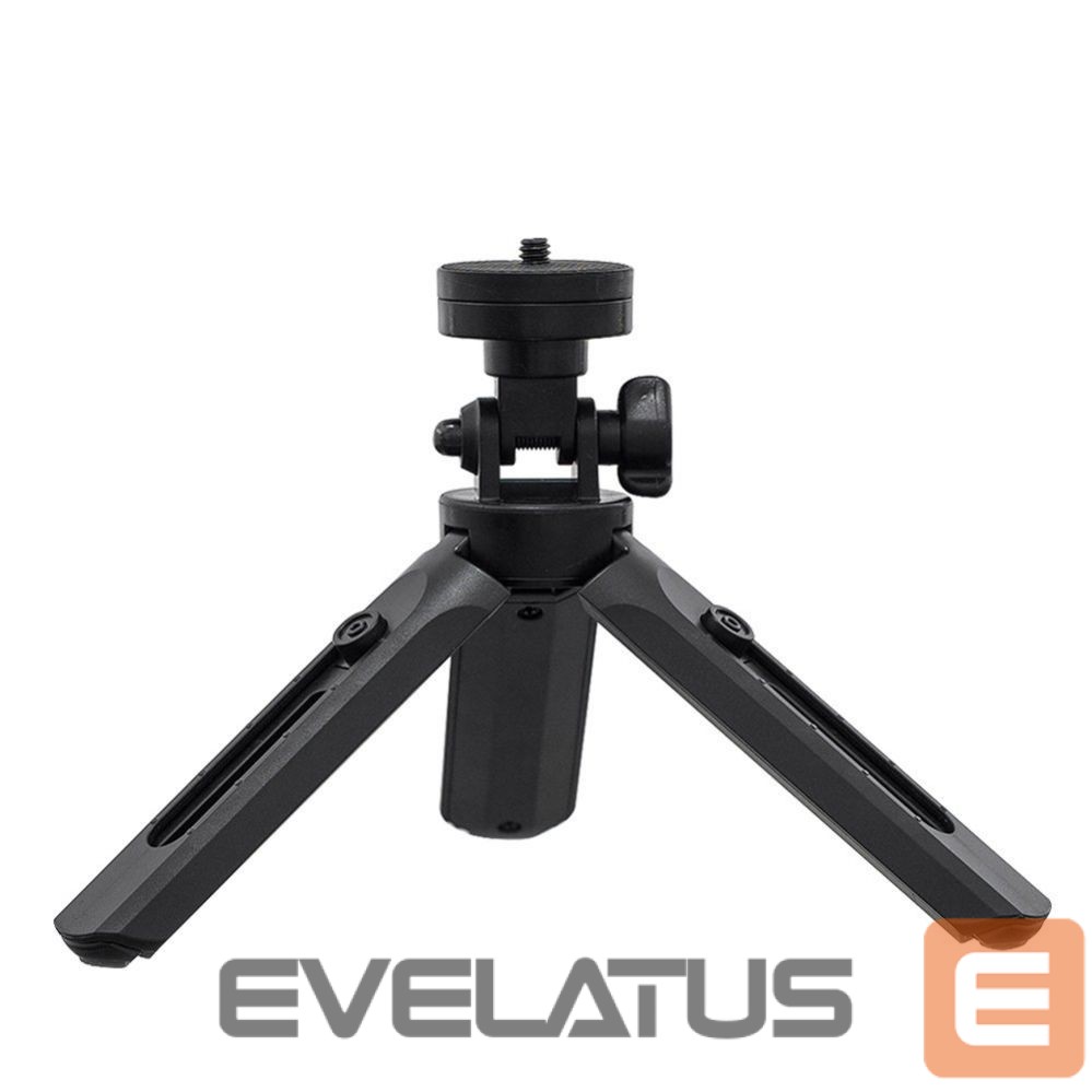 Camera accessory Hurtel Mini tripod selfie stick holder for phone camera GoPro 16 - 21 cm black