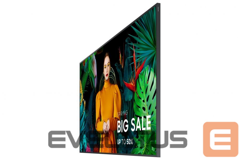 TV Samsung LH65QMCEBGCXEN 65 VA 16:9 UHD 500nit Black