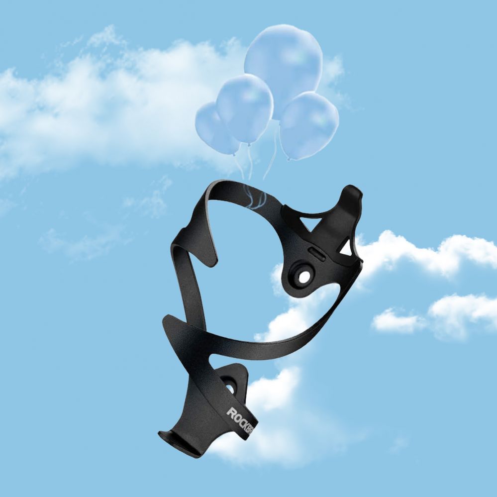 Bicycle accessory Rockbros Rockbros 2017-11ABK Aluminum Bike Bottle Holder - Black