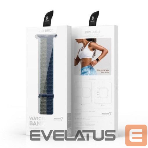 Rihm Dux Ducis Strap Watch Band 8/7/6/5/4/3/2 / SE (41/40 / 38mm) Wristband Bracelet Blue