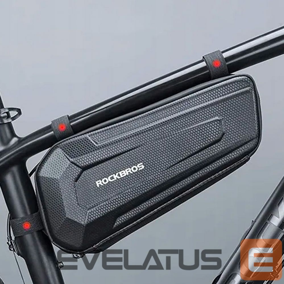 Bicycle accessory Rockbros Rockbros B67 waterproof frame bike bag - black