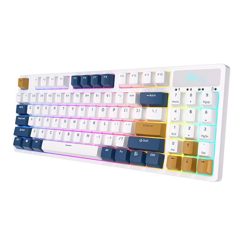 Computer keyboard Royal Kludge Wireless mechanical keyboard Royal Kludge RK89 RGB, Lemon switch (white)
