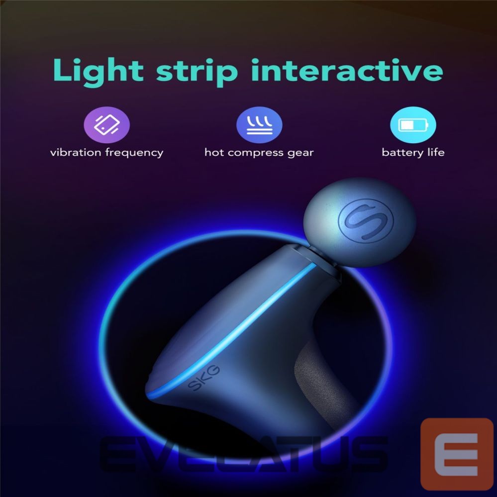 Massaažiseadmed SKG SKG F5-EN massage gun for the whole body - gray