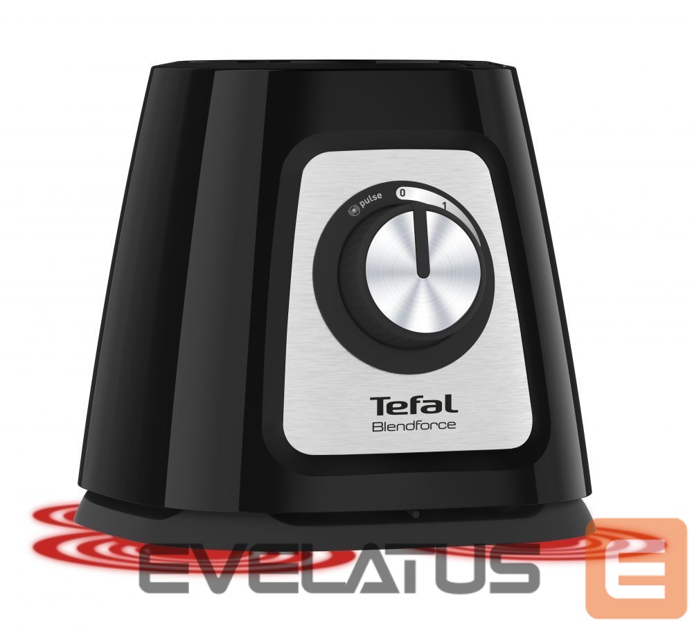 Mikseri un blenderi TEFAL Blender BL438831 BlendForce Tabletop, 800 W, Jar material Glass, Jar capacity 1.25 L, Ice crushing, Black