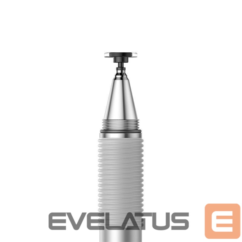 Puutepliiats Baseus Baseus Golden Cudgel ACPCL-0S double-sided stylus for tablets, phones with gel pen - silver