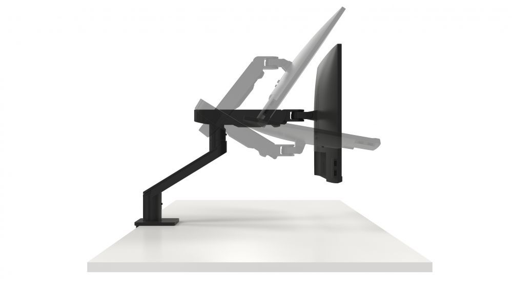 TV bracket Dell Single Monitor Arm Desk Mount, MSA20, 19-38 ", Maximum weight (capacity) 10 kg, Black