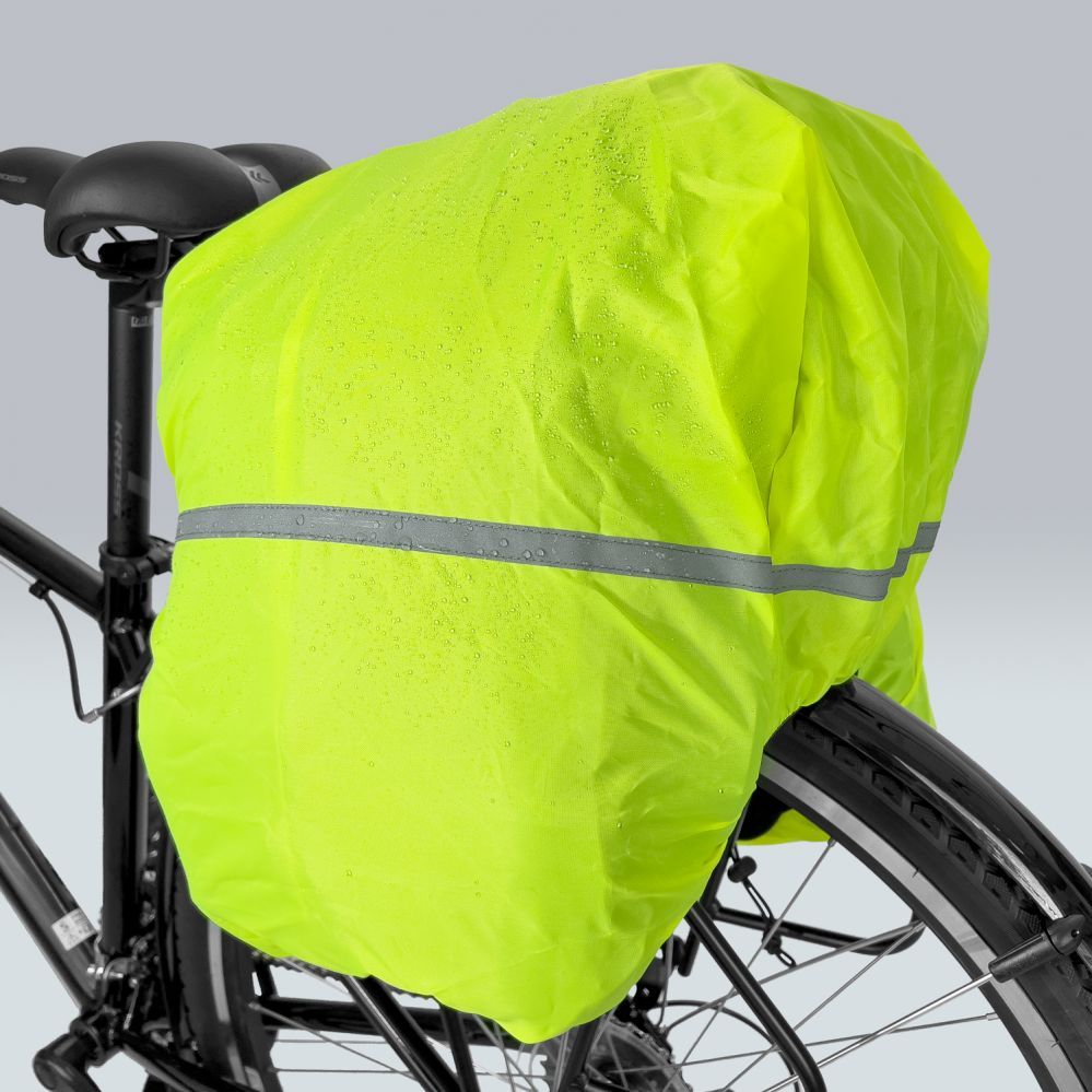 Bicycle accessory Wozinsky Wozinsky roomy bike carrier bag 35L (rain cover included) black (WBB19BK)