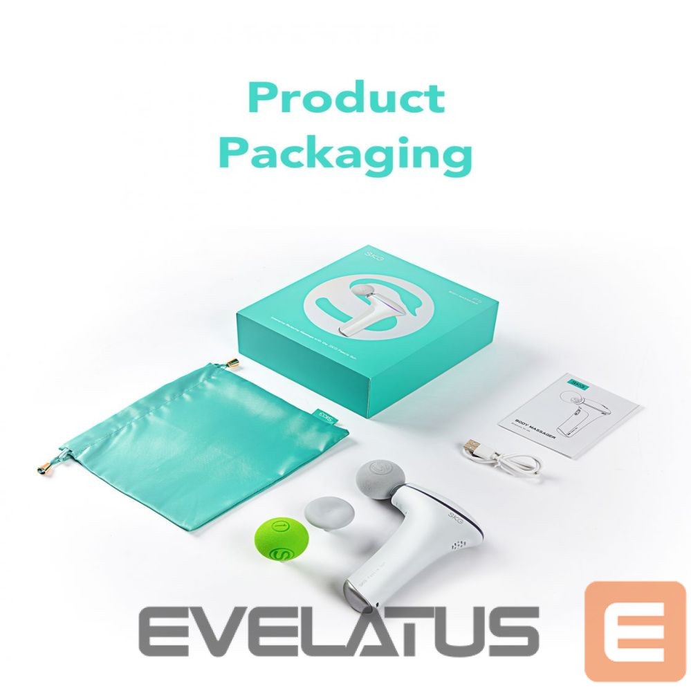 Masāžas ierīces SKG SKG F5-EN massage gun for the whole body - white