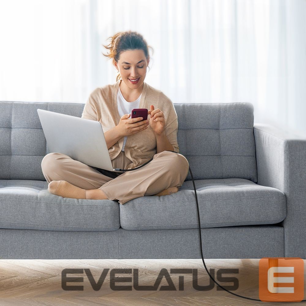 Holders and stands Choetech Choetech XCC-1014 USB-C / USB-C PD 60W cable - gray