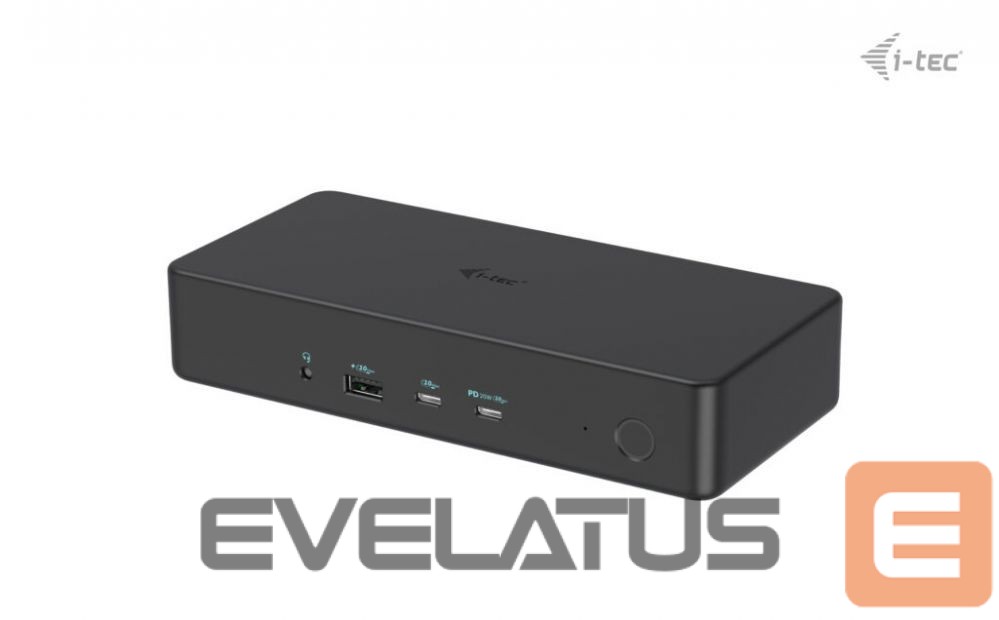 Computer accessories I-TEC I-TEC USB3.0/USB-C/TB 2x4K Pro Dock