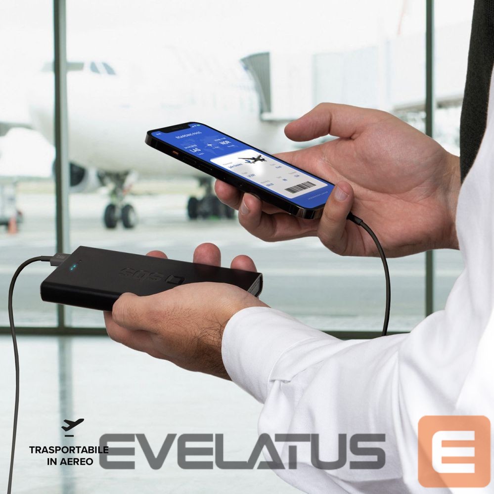 Väline aku SBS Powerbank SBS TTBB10000FASTPD20K 10000 mAh 20W with Power Delivery - black