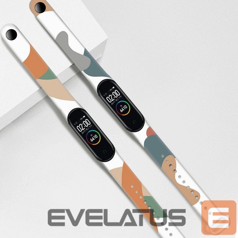 Strap Hurtel Strap Moro Wristband for Xiaomi Mi Band 6 / Mi Band 5 Silicone Strap Camo Watch Bracelet (12)