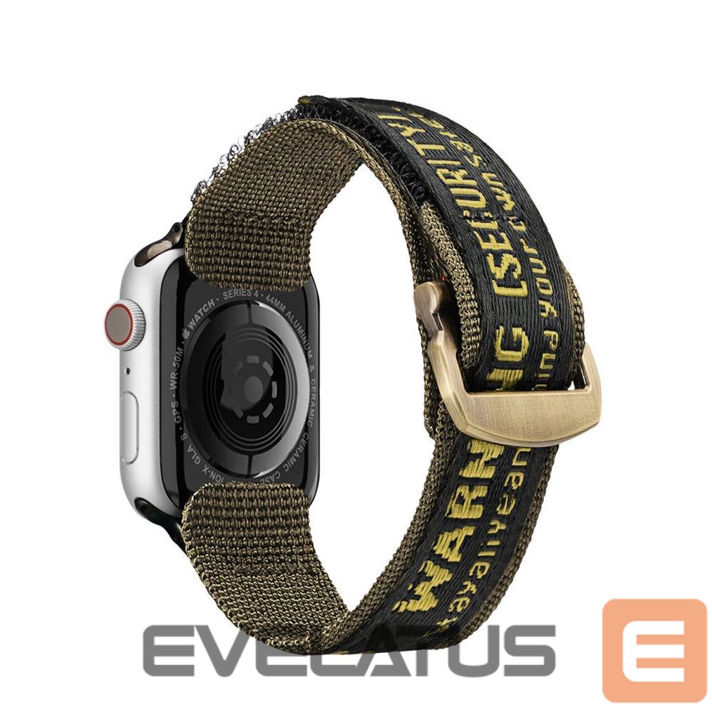 Rihm Dux Ducis Dux Ducis Strap (Outdoor Version) Apple Watch Ultra strap, SE, 9, 8, 7, 6, 5, 4, 3, 2, 1 (49, 45, 44, 42 mm) nylon strap yellow bracelet