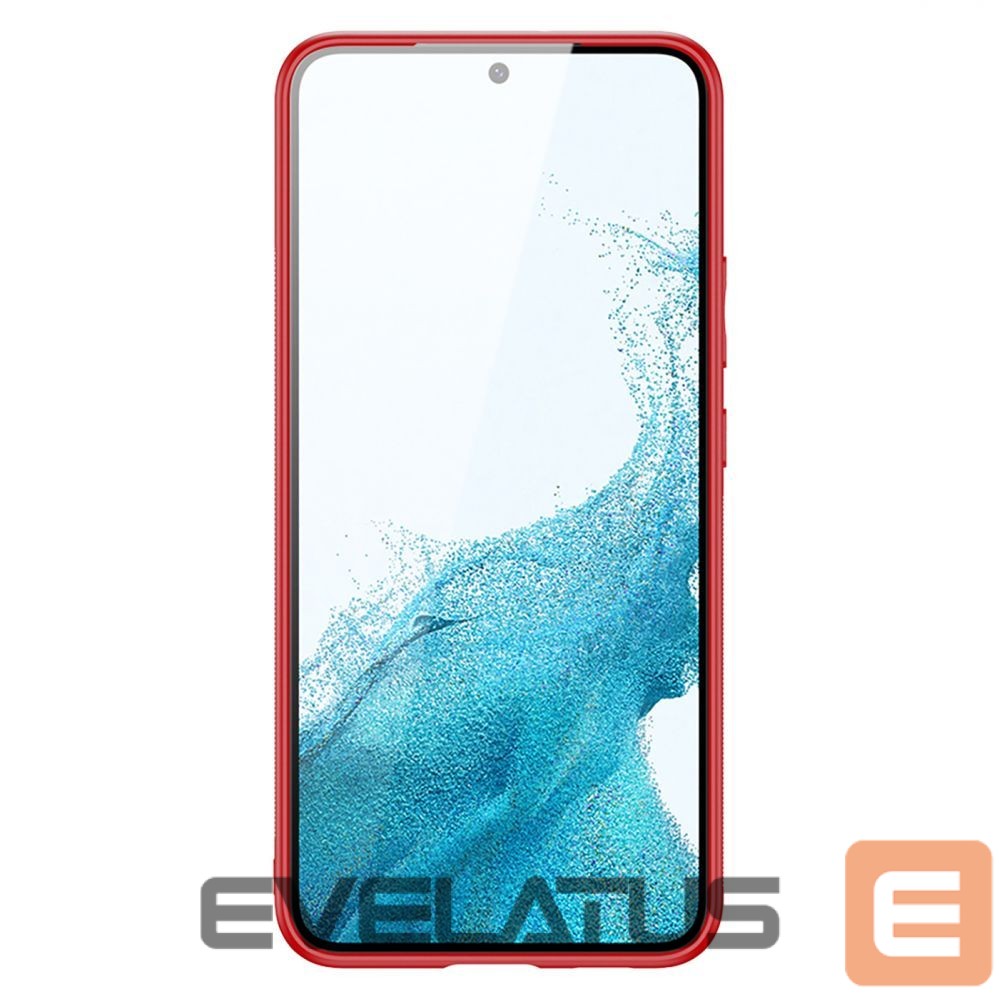 Back panel cover Dux Ducis Dux Ducis Yolo elegant cover made of ecological leather for Samsung Galaxy S22 + (S22 Plus) red