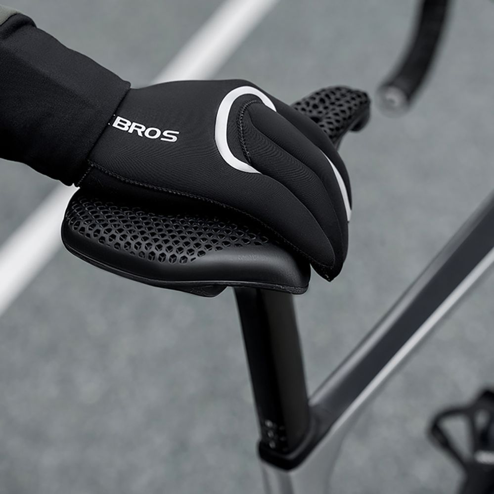 Bicycle accessory Rockbros Rockbros full waterproof cycling gloves, size: XXL - black