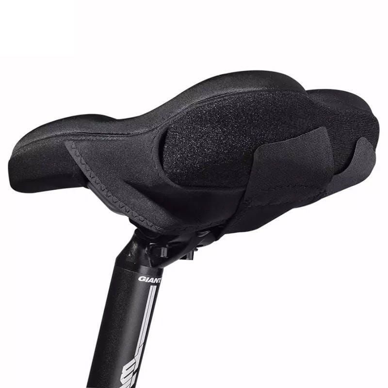 Bicycle accessory Rockbros Rockbros LF047-B silicone gel bicycle seat cover size L - black