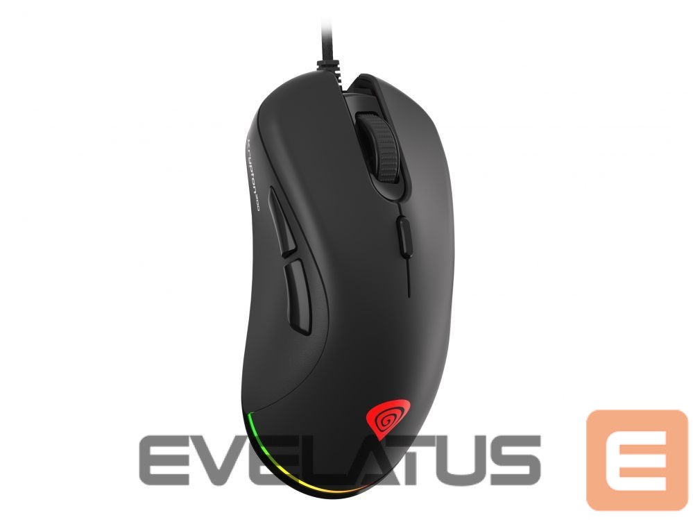 Datora pele Genesis Gaming Mouse Krypton 200 Black