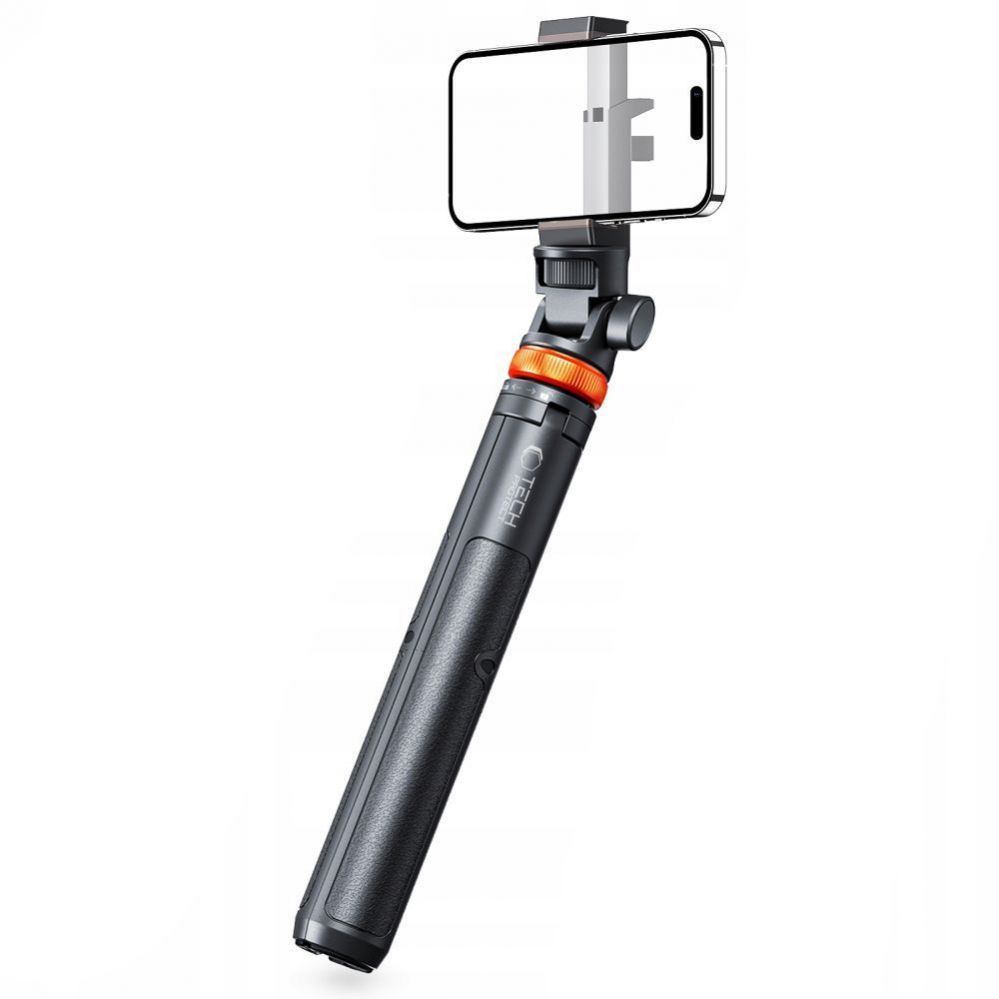 Camera accessory Tech-Protect Tech-Protect L03S Bluetooth selfie stick with remote control, tripod up to 148cm and head 180 - black