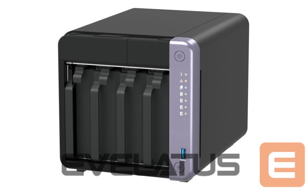 Mälupulk QNAP Cost-effective 4-bay 10GbE NAS | TS-432X-4G | Alpine | AL524 | Processor frequency 2 GHz | 4 GB | DDR4 SODIMM | 90W adapter (12VDC), 100-240VAC