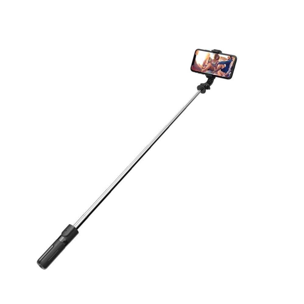 Camera accessory Tech-Protect Tech-Protect L02S Bluetooth selfie stick with tripod up to 72cm - black