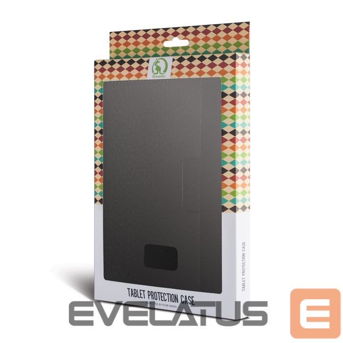 Maciņš grāmata GreenGo Case Orbi 9-10 Black