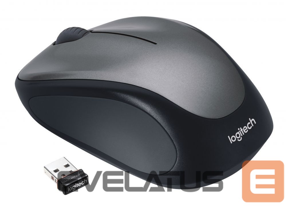 Datora pele Logitech Mouse M235 Wireless, Grey/ black